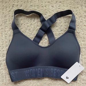 HOLD SPORTS BRA- Space Grey